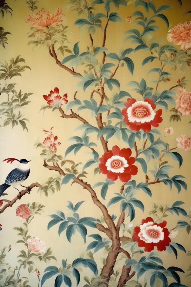 00593-2317065401-_lora_Anna Maria Garthwaite Style_1_Anna Maria Garthwaite Style - wallpaper on the wall in the style of chinoiserie.png